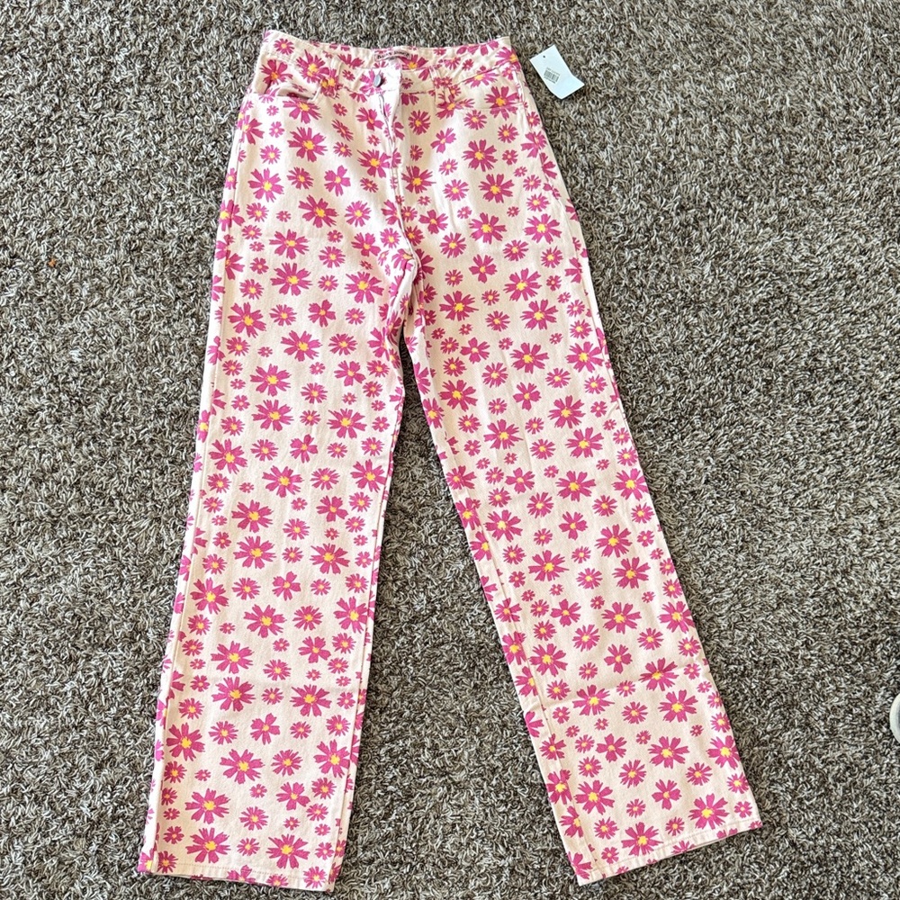 Floral Pink Kids Bottoms